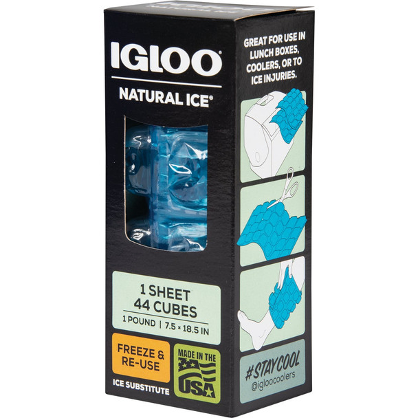 Igloo Maxcold 1 Lb. Blue Ice Cube Sheet 25078