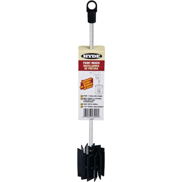 Hyde 11 in. Steel Paint Mixer 43420