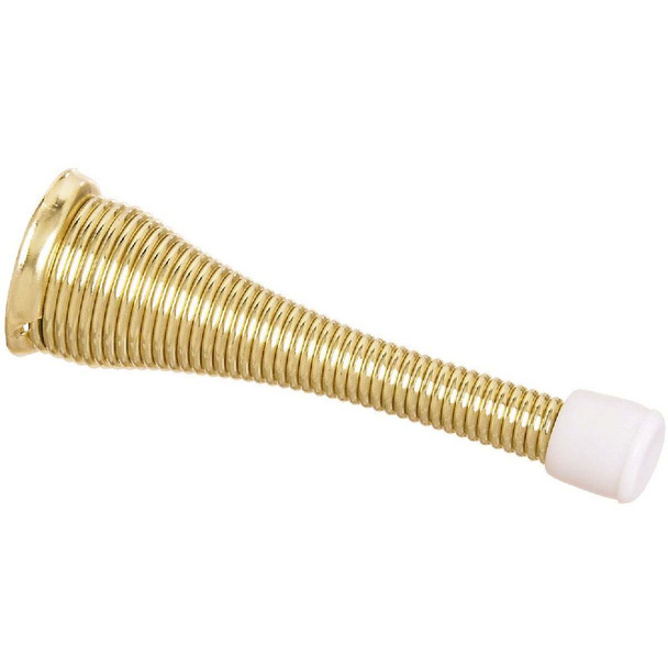 National Hardware Brass Broad Spring Door Stop N184-291