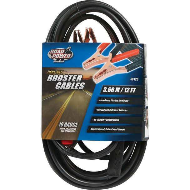 Road Power 12' 10 Gauge 200 Amp Booster Cable 81208808