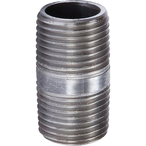 Southland 2 In. x Close Schedule 40 Steel Black Iron Nipple 20900