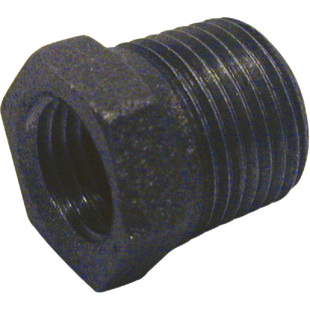 B&K 2 In. x 1-1/2 In. Hexagon Black Iron Bushing 521-987HN