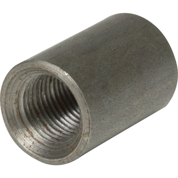 Anvil 2 In. Malleable Black Iron Standard Merchant Coupling 8700158309