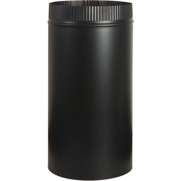 Imperial Snaplock 6 In. x 12 In. 1200 F Black Stove Pipe BM0102