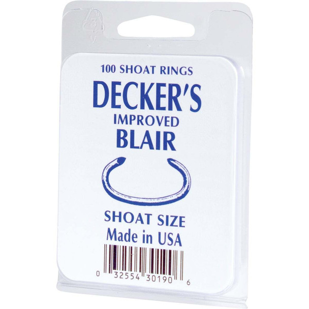 Decker Blair Steel Shoat Ring (100-Pack) #5
