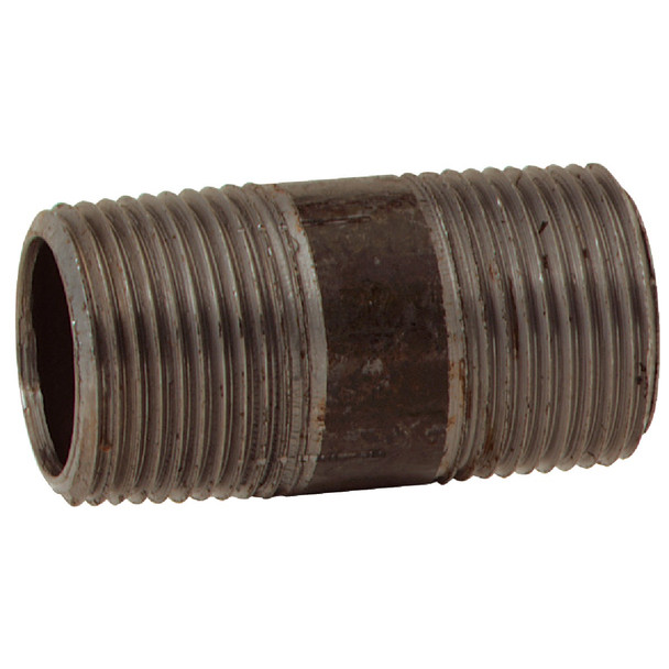 Anvil 3/4 In. x 2 In. Schedule 40 Steel Black Iron Nipple 8700139705