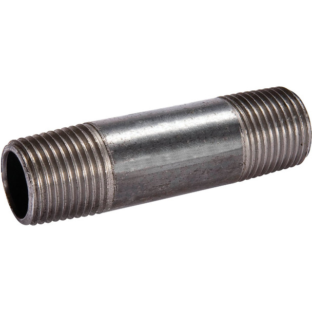 Southland 3/4 In. x 8 In. Schedule 40 Steel Black Iron Nipple 584-080DB