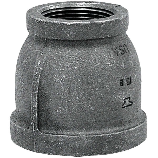 Anvil 2 In. x 1-1/2 In. Malleable Black Iron Reducing Coupling 8700134755