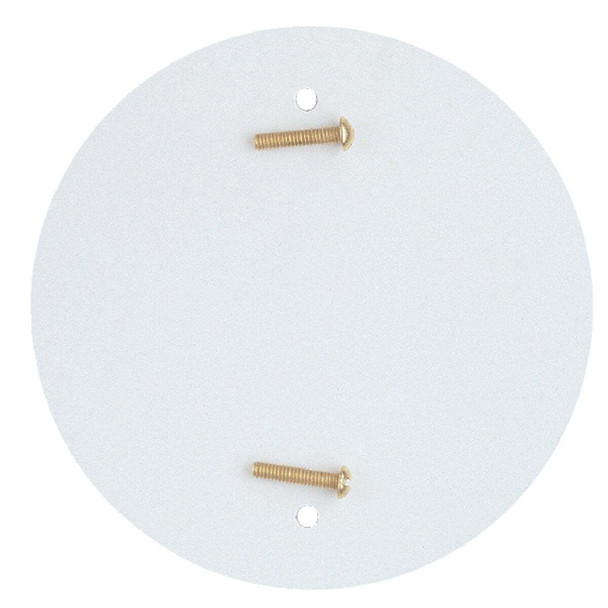Westinghouse 4-3/4 In. White Blank-Up Plate 70065