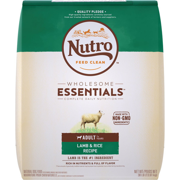 Nutro Wholesome Essentials 30 Lb. Lamb & Rice Adult Dry Dog Food 791908