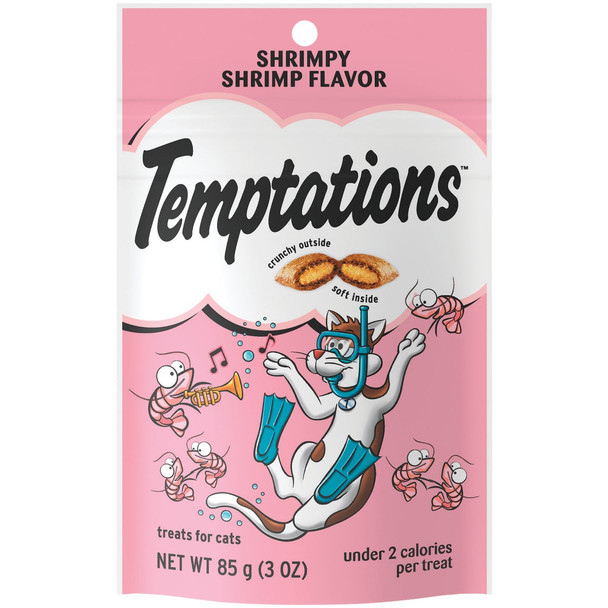 Temptations Shrimpy Shrimp 3 Oz. Cat Treats 798659