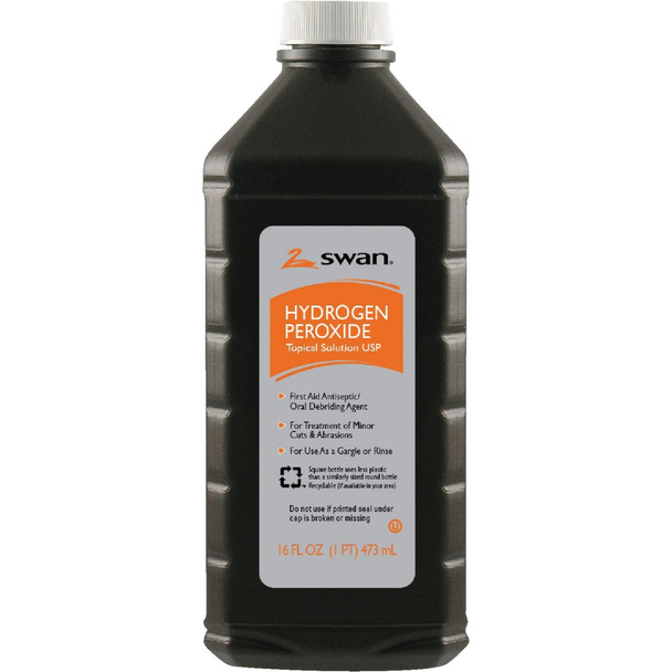 Swan 8 Oz. 3% Hydrogen Peroxide 1000035089 Swan 8 Oz. 3% Hydrogen Peroxide 1000035089