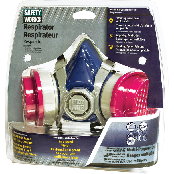 Safety Works OV/AG/P100 Multi-Purpose Respirator SWX00320-01