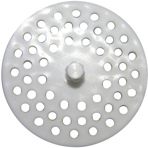 Lasco 3 In. Dia White Plastic Fit-All Disposer Strainer 02-4021