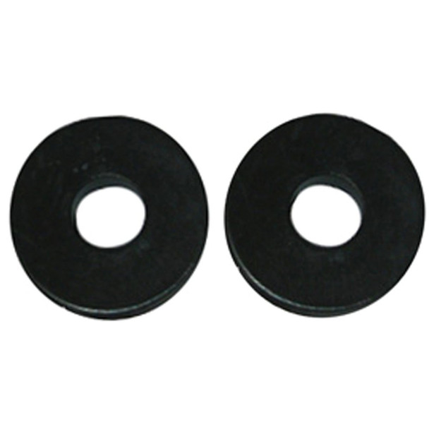 Lasco 1/2 In. Black 00 Flat Bibb Faucet Washer (2 Ct.) 02-1100P Pack of 10