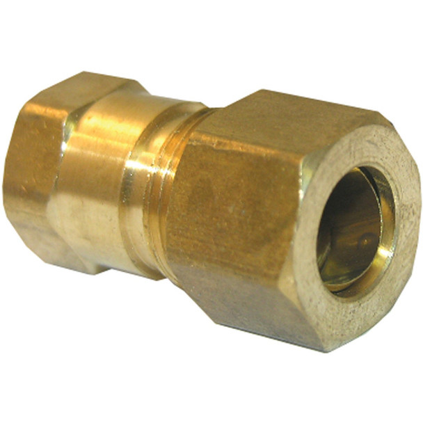 Lasco 3/8 In. C x 1/8 In. FPT Brass Compression Adapter 17-6631