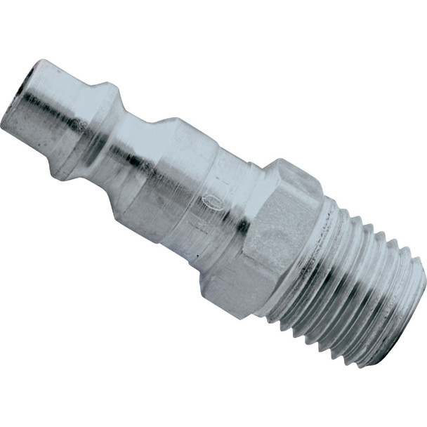 Milton 3/8 In. MPT Steel-Plated M-Style Plug S733