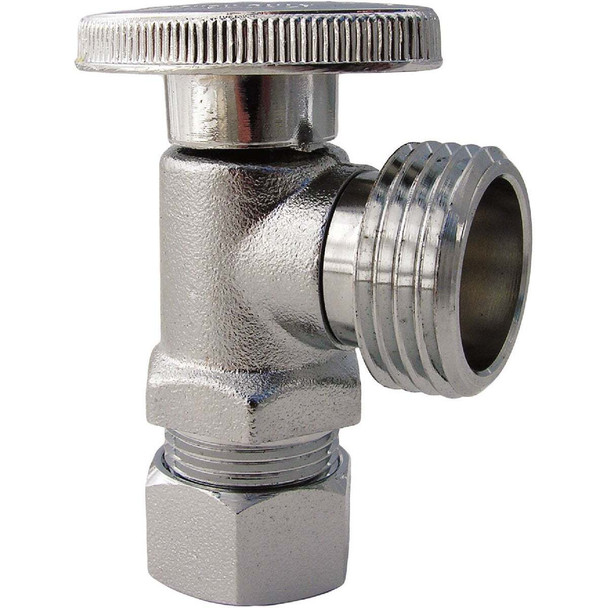 Lasco 5/8 In. Copper C Inlet x 3/4 In. MHT Outlet Washing Machine Valve 06-9253