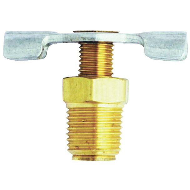 Milton 1/8 In. NPT Brass Drain Cock S-614-2