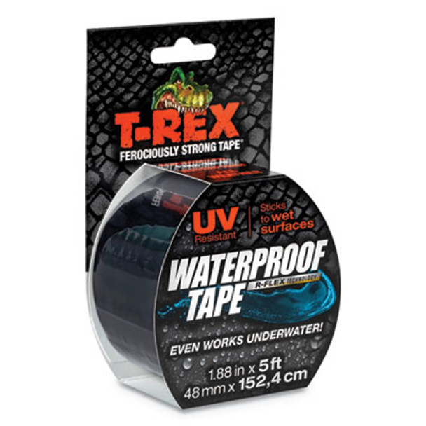 T-REX® Waterproof Tape, 3" Core, 2" X 5 Ft, Black 285988 T-REX® Waterproof Tape, 3" Core, 2" X 5 Ft, Black 285988