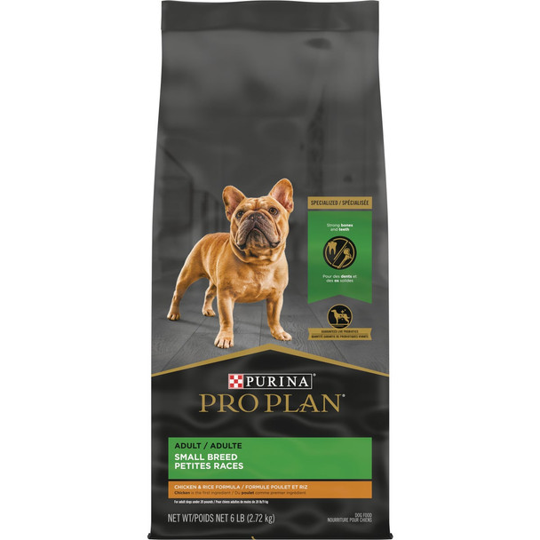 Purina Pro Plan 6 Lb. Chicken & Rice Flavor Adult Small Breed Dry Dog Food