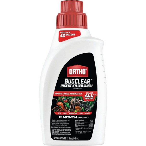 Ortho BugClear 32 Oz. Concentrate Lawn & Landscape Insect Killer 0448705
