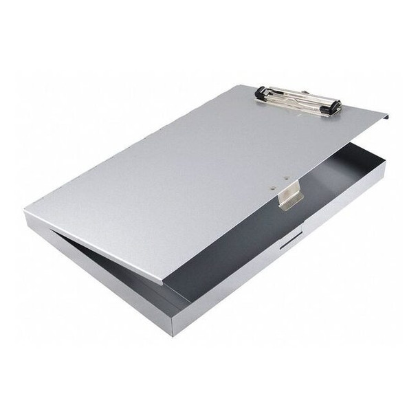 Manufacturer Varies 8-1/2" x 11" Plastic Clipboard 1", Silver 45300