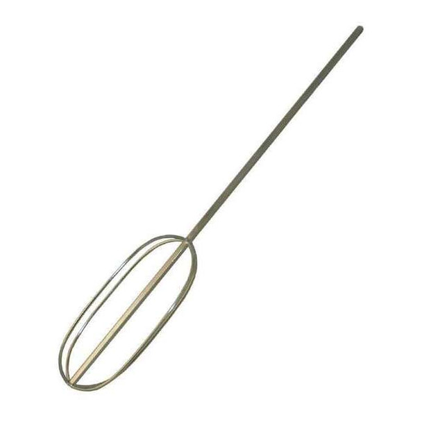 Kraft Tool Mixer,7/16 in Shaft,5 x 26 in,Oval DC717
