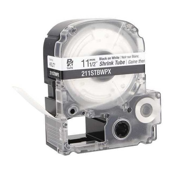 Epson Sleeve Label, White, Polyolefin, 1/2 in W 48GE93