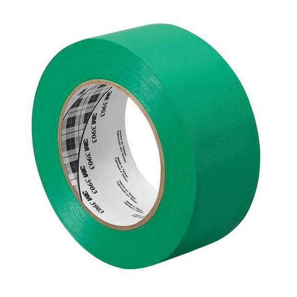 3m Duct Tape, Green, 50 yd L, 4 in W 4-50-3903-GREEN