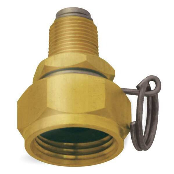 Sani-Lav Swivel Hose Adapt,Brass,3/8MNPT,2 In L N12