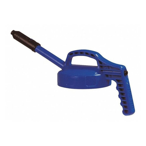 Oil Safe Stretch Spout Lid,w/0.5 In Outlet,Blue 100302