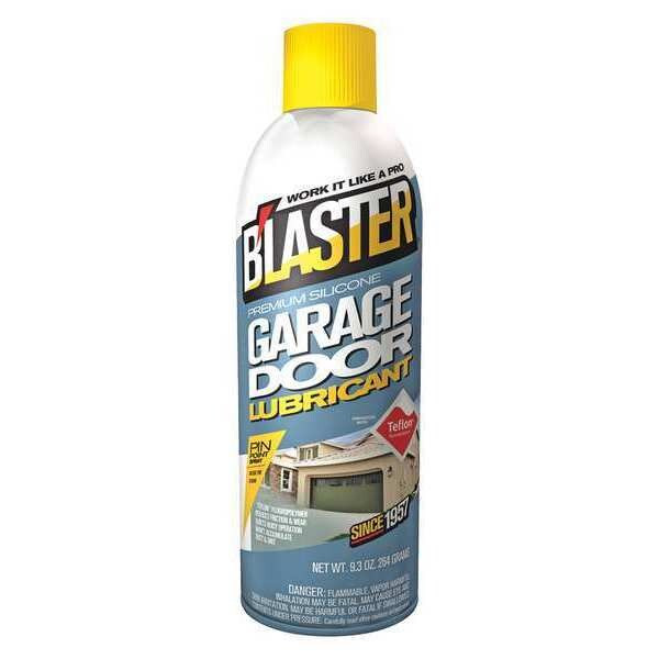 Blaster Garage Door Lubricant, 11 oz., Aerosol Can, Silicone, Colorless 16-GDL