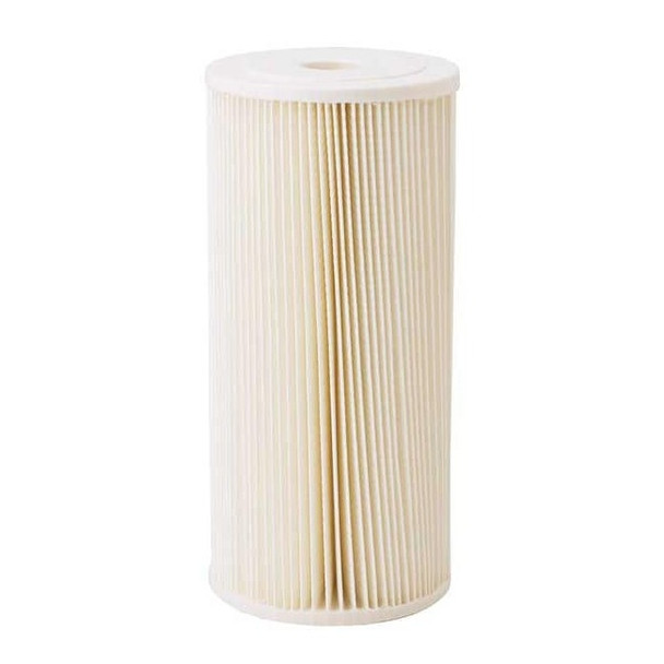 Pleated Filter Cartridge, 20 gpm, 5 Micron, 4-1/2" O.D., 9 3/4 in H