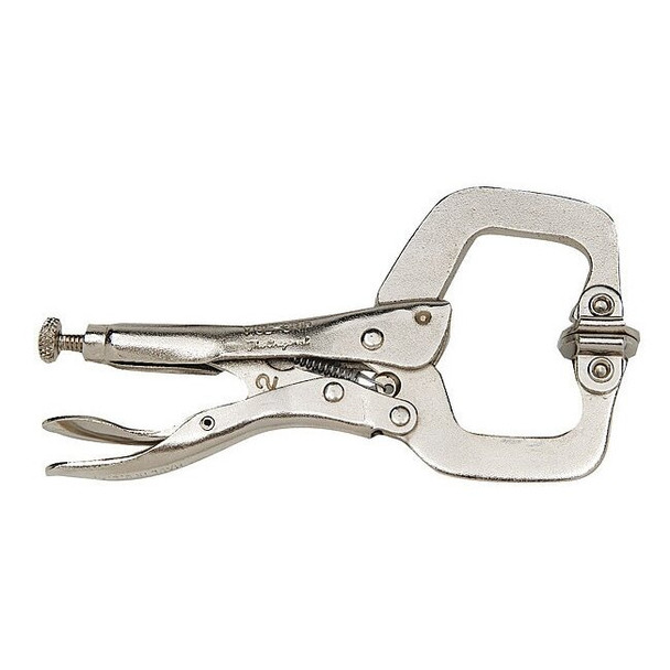 Irwin Locking C-Clamp,1-5/8" Cap,1-1/4" Throat 4SP