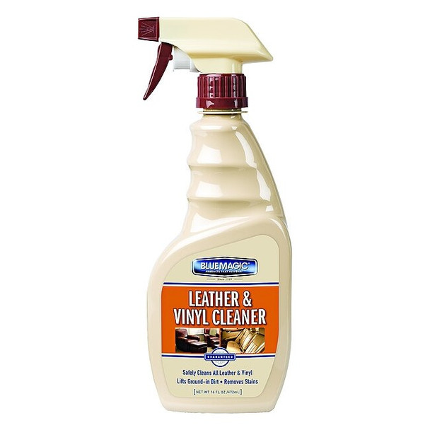 Blue Magic Leather/Vinyl Cleaner,16 Oz,Spray Bottle 800-06