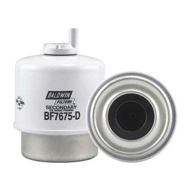 Baldwin Filters Fuel Filter,4-15/32 x 3-9/32 x 4-15/32In BF7675-D