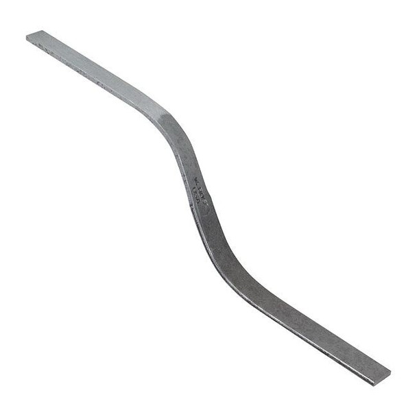 Kraft Tool Flat Slicker Jointer,1/4 x3/8 x10 in,Stl RO5211-1/4X3/8