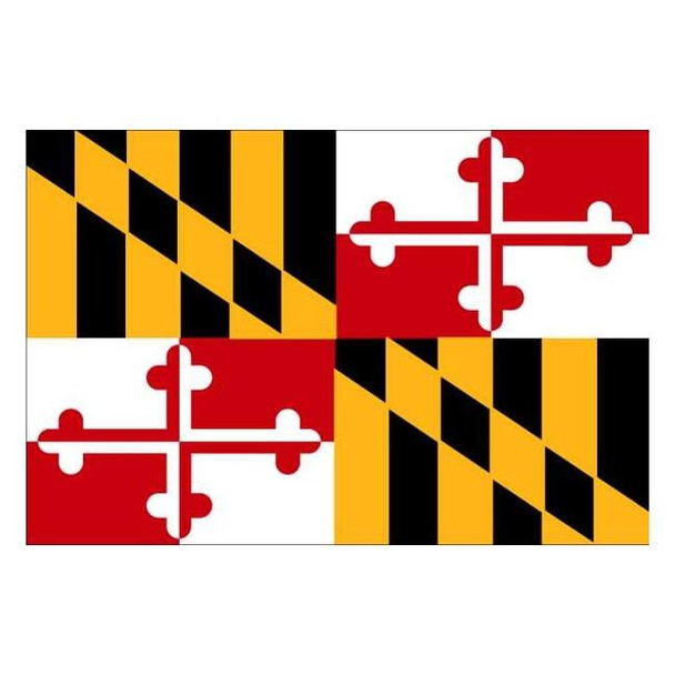 Annin Flagmakers Maryland State Flag,3x5 Ft 142360