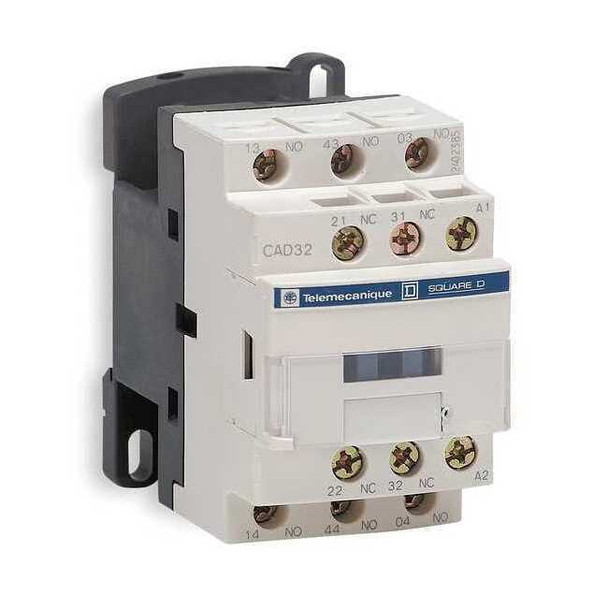 Schneider Electric IEC Control Relay, 5NO, 24V AC, 10 A CAD50B7