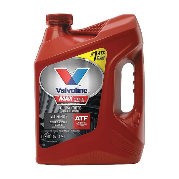 Automatic Transmission Fluid, Bottle, 1 gal, ATF, Synthetic, Red