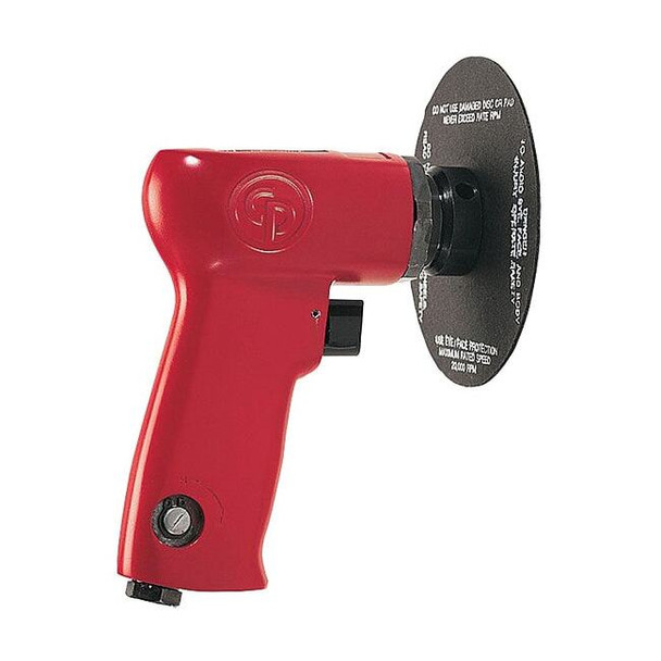 Chicago Pneumatic AirDiscSander,1/4in,NPT,Pistol-Grip CP9778