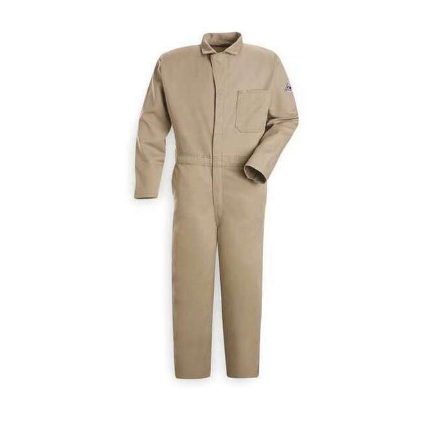 Coverall, 11 cal/sq cm ATPV, L, 30 in Inseam, Excel FR(TM), Zipper