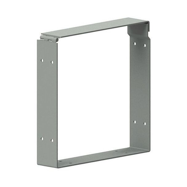 Wireway Connector, 1 Type, NEMA 1 Rating, Steel, ANSI 61 Polyester Powder