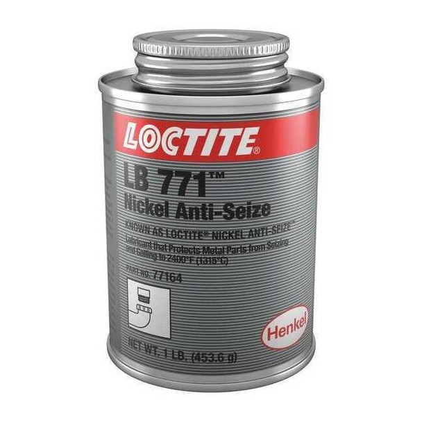 Loctite Nickel Anti-Seize Compound, 1 lb, Brush-Top Can, LB 771 135543