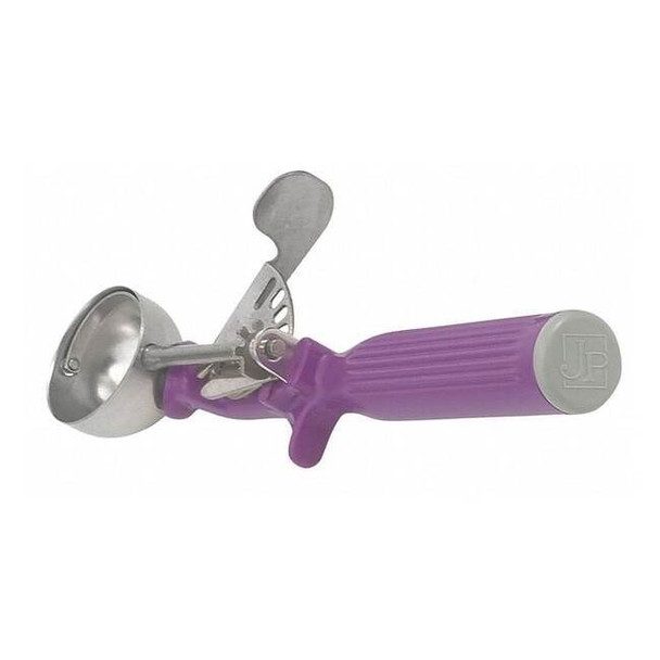 Vollrath Disher,1 9/16 in Bowl W,#40 Scoop 47147