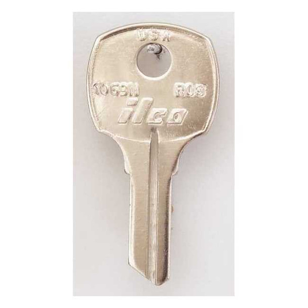 Kaba Ilco Key Blank,Brass,Type RO3,5 Pin,PK10 1069N-RO3