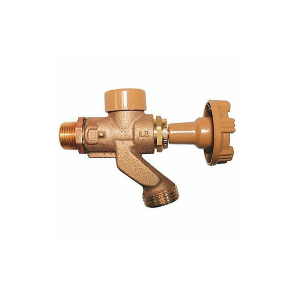 Woodford Manufacturing Anti-Siphon Hose Bibb,1/2 In, Brass 101CP