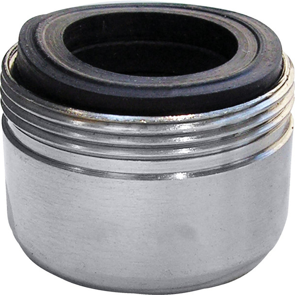Lasco 1.8 GPM 55/64 In. Male Dual Thread Aerator, Brushed Nickel 09-9979