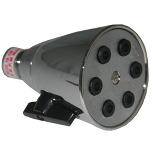 Lasco 6-Spray 1.8 GPM Fixed Shower Head, Chrome 08-2295